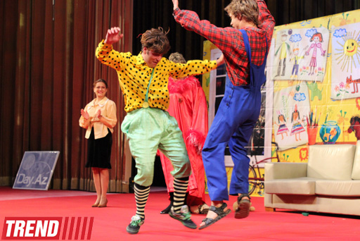 Малыш,  Карлсон и Фрекен Бок в Баку (фотосессия)