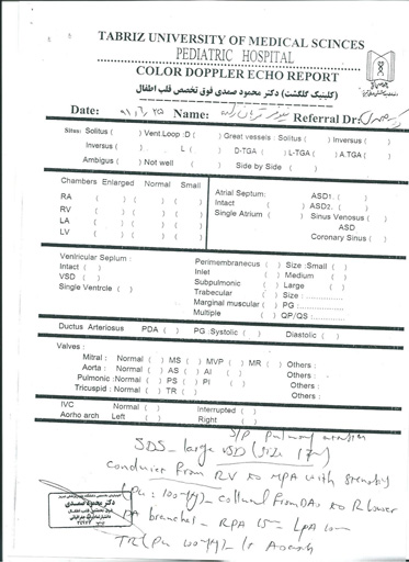 Порок сердца шестилетней Нилюфер - необходима срочная помощь (фото, документы)