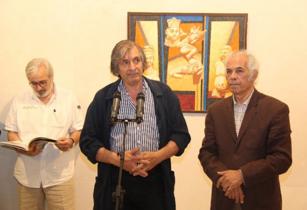 В Баку открылась выставка Исмаила Мамедова "BAKI-NEW YORK-BAKU" (фото)