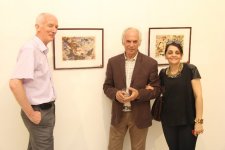 В Баку открылась выставка Исмаила Мамедова "BAKI-NEW YORK-BAKU" (фото)