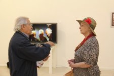 В Баку открылась выставка Исмаила Мамедова "BAKI-NEW YORK-BAKU" (фото)