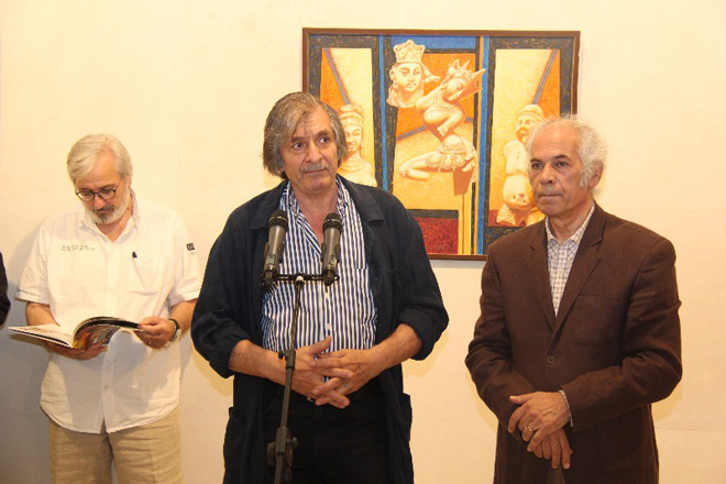 В Баку открылась выставка Исмаила Мамедова "BAKI-NEW YORK-BAKU" (фото)