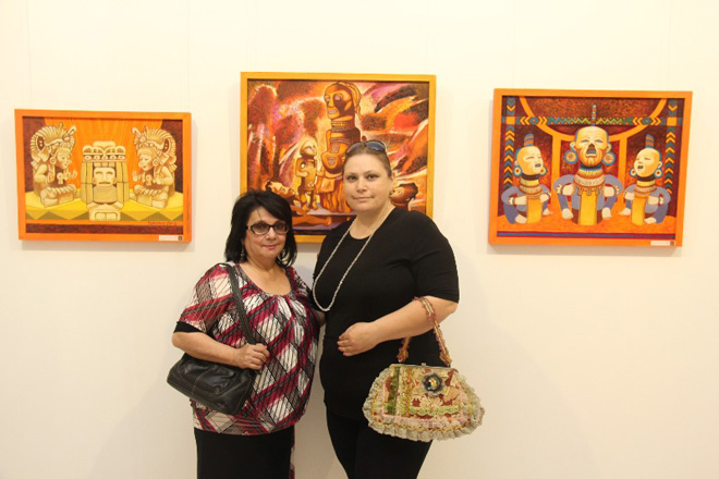 В Баку открылась выставка Исмаила Мамедова "BAKI-NEW YORK-BAKU" (фото)