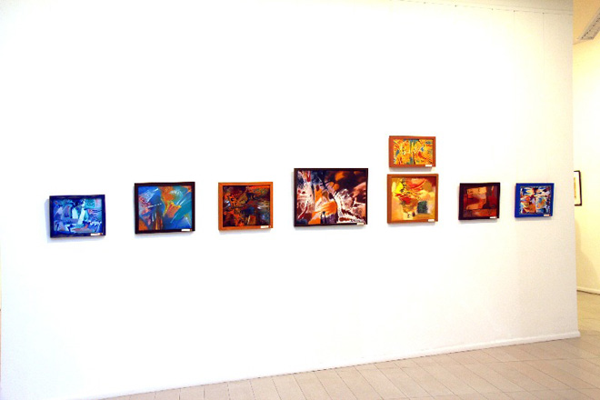 В Баку открылась выставка Исмаила Мамедова "BAKI-NEW YORK-BAKU" (фото)