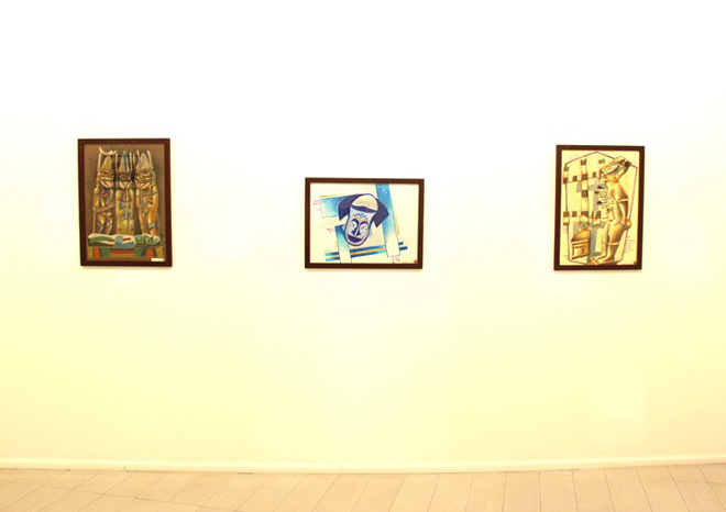 В Баку открылась выставка Исмаила Мамедова "BAKI-NEW YORK-BAKU" (фото)