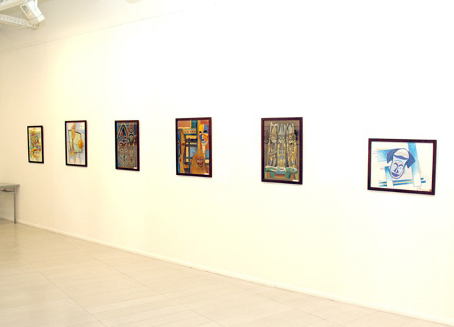 В Баку открылась выставка Исмаила Мамедова "BAKI-NEW YORK-BAKU" (фото)