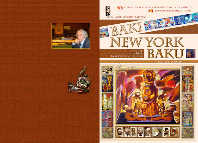 В Баку открылась выставка Исмаила Мамедова "BAKI-NEW YORK-BAKU" (фото)