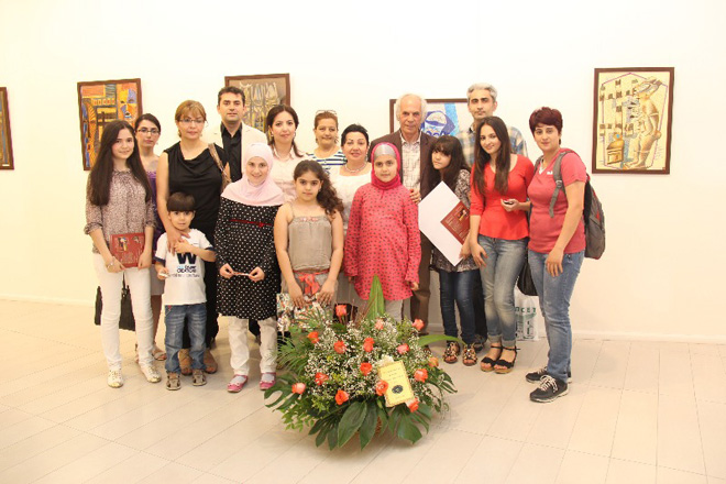 В Баку открылась выставка Исмаила Мамедова "BAKI-NEW YORK-BAKU" (фото)