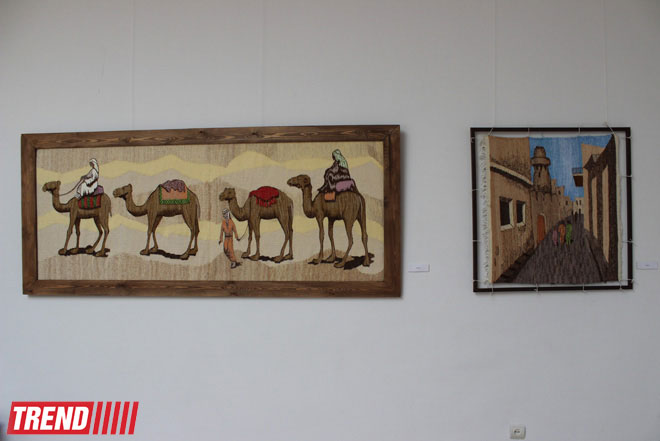 В Баку открылась выставка гобеленов Семени Гасымзаде: " Это искусство чувства и ощущения" (фото)