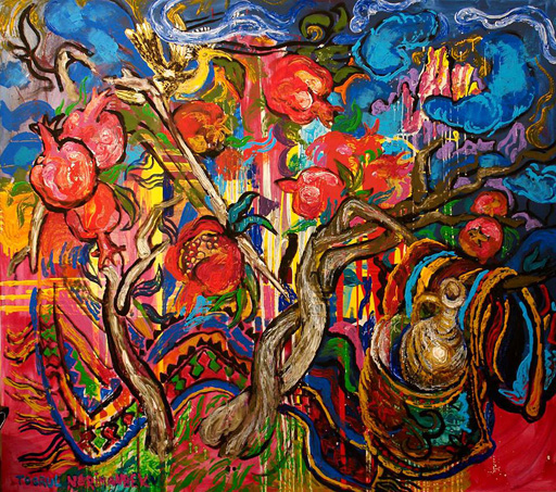 Все богатство красок Азербайджана - произведения Тогрула Нариманбекова (ФОТО)