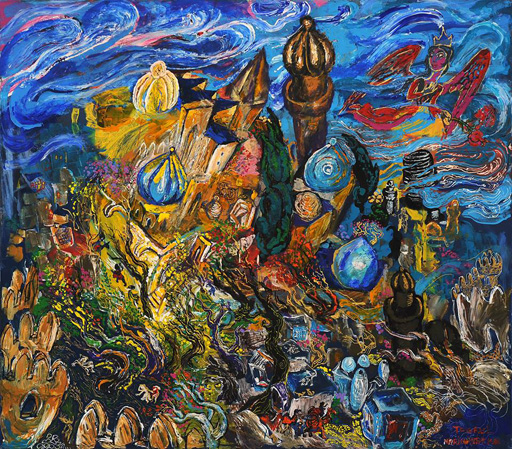 Все богатство красок Азербайджана - произведения Тогрула Нариманбекова (ФОТО)