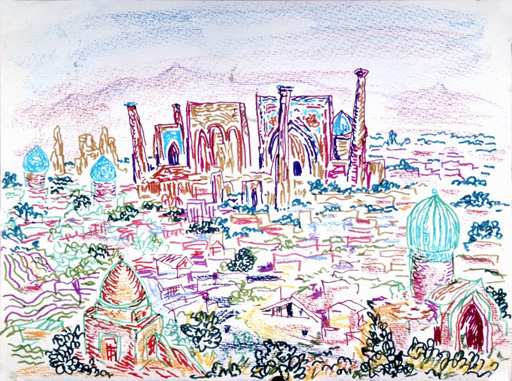 Все богатство красок Азербайджана - произведения Тогрула Нариманбекова (ФОТО)