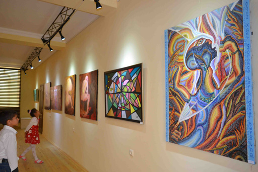 В Саатлы в рамках "Azerbaijan Art Festival-2013" состоялось открытие выставки (фото)
