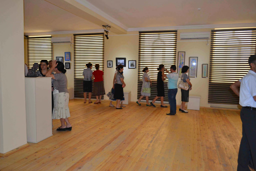 В Саатлы в рамках "Azerbaijan Art Festival-2013" состоялось открытие выставки (фото)
