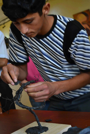 В Саатлы в рамках "Azerbaijan Art Festival-2013" состоялось открытие выставки (фото)