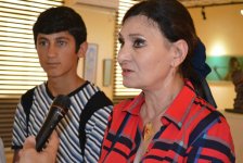 В Саатлы в рамках "Azerbaijan Art Festival-2013" состоялось открытие выставки (фото)
