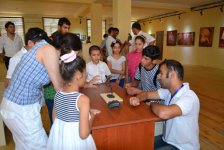 В Саатлы в рамках "Azerbaijan Art Festival-2013" состоялось открытие выставки (фото)