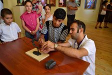 В Саатлы в рамках "Azerbaijan Art Festival-2013" состоялось открытие выставки (фото)