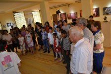 В Саатлы в рамках "Azerbaijan Art Festival-2013" состоялось открытие выставки (фото)