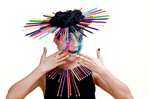 Аян Бабакишиева представила два креативных проекта "Цветные карандаши" и "Апачи" (фотосессия)