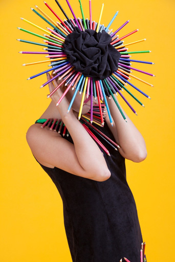 Аян Бабакишиева представила два креативных проекта "Цветные карандаши" и "Апачи" (фотосессия)