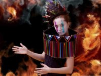 Аян Бабакишиева представила два креативных проекта "Цветные карандаши" и "Апачи" (фотосессия)