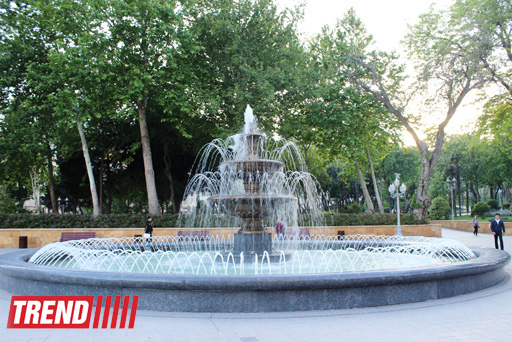 Филармонический сад Баку (фотосессия)