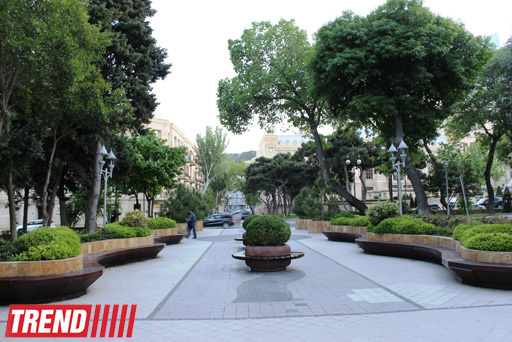 Филармонический сад Баку (фотосессия)