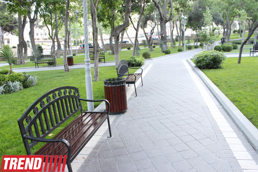 Филармонический сад Баку (фотосессия)