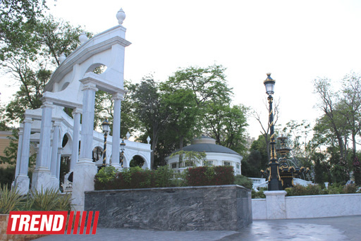 Филармонический сад Баку (фотосессия)