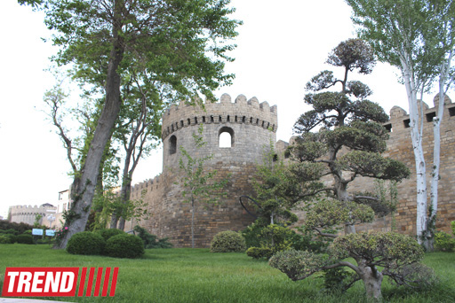 Филармонический сад Баку (фотосессия)