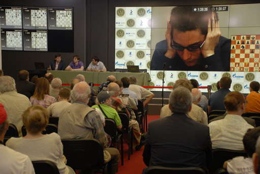 Бахрам Багирзаде стал гостем мемориала Михаила Таля (фото)