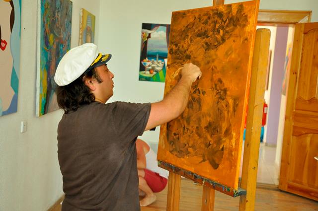 Азербайджанские художники создали произведения "Под открытым небом" (фото)