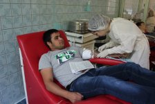 Азербайджанская молодежь провела в Украине акцию, посвященную Всемирному дню донора крови (фото)