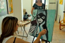 Азербайджанские художники создали произведения "Под открытым небом" (фото)