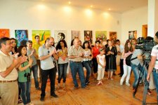 Азербайджанские художники создали произведения "Под открытым небом" (фото)