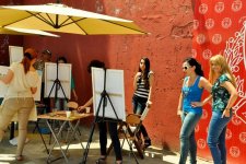 Азербайджанские художники создали произведения "Под открытым небом" (фото)