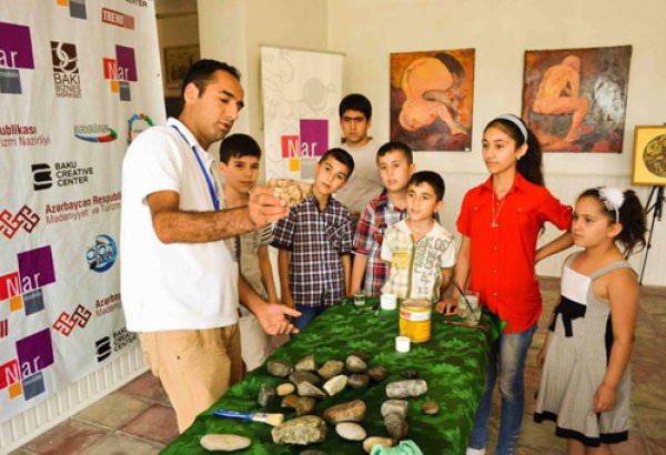 В Кюрдамире состоялось открытие выставки в рамках "Azerbaijan Art Festival-2013" (фото)