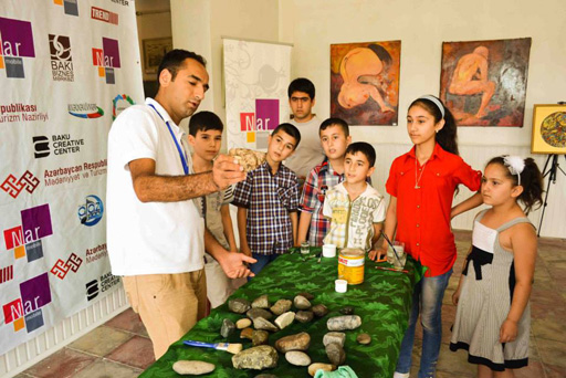 В Кюрдамире состоялось открытие выставки в рамках "Azerbaijan Art Festival-2013" (фото)