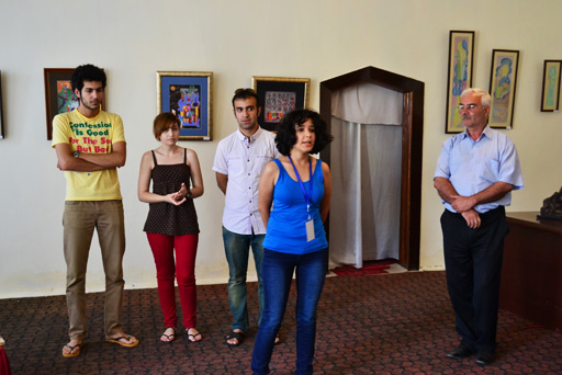 В Ширване состоялось открытие выставки в рамках "Azerbaijan Art Festival-2013" (фото)