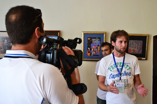 В Ширване состоялось открытие выставки в рамках "Azerbaijan Art Festival-2013" (фото)