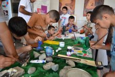 В Кюрдамире состоялось открытие выставки в рамках "Azerbaijan Art Festival-2013" (фото)