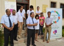 В Кюрдамире состоялось открытие выставки в рамках "Azerbaijan Art Festival-2013" (фото)