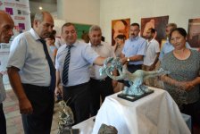 В Кюрдамире состоялось открытие выставки в рамках "Azerbaijan Art Festival-2013" (фото)