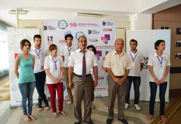 В Мингячевире состоялось открытие выставки в рамках "Azerbaijan Art Festival-2013" (фото)