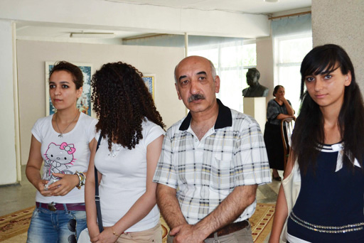 В Мингячевире состоялось открытие выставки в рамках "Azerbaijan Art Festival-2013" (фото)