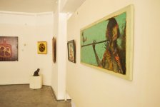 В Мингячевире состоялось открытие выставки в рамках "Azerbaijan Art Festival-2013" (фото)