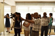 В Мингячевире состоялось открытие выставки в рамках "Azerbaijan Art Festival-2013" (фото)