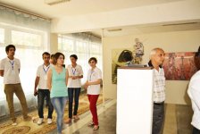 В Мингячевире состоялось открытие выставки в рамках "Azerbaijan Art Festival-2013" (фото)