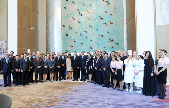 Президент Ильхам Алиев: Баку сегодня является одним из мировых центров как с политической, так и с экономической и культурной точек зрения (ФОТО)